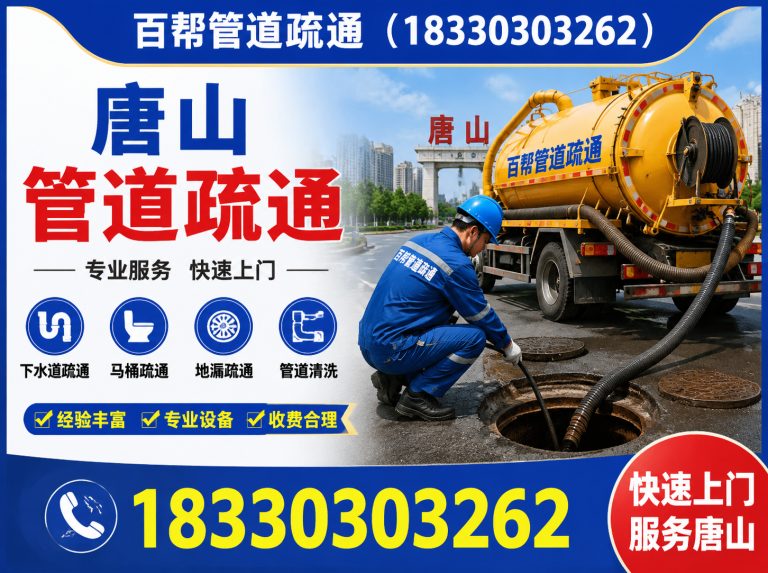 丰南区唐山管道疏通展示图